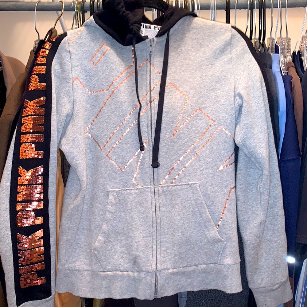 PINK Victoria’s Secret Zip Up XS